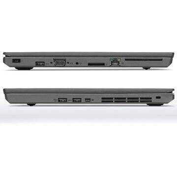 Laptop Refurbished cu Windows Lenovo ThinkPad T550 Intel Core i5-5200U 2.20GHz up to 2.70GHz 8GB DDR3 240GB SSD 15.6Inch HD Webcam SOFT PREINSTALAT WINDOWS 10 HOME