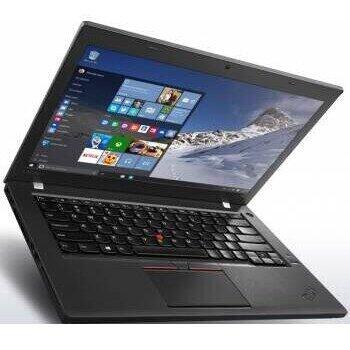Laptop Refurbished Lenovo ThinkPad T460 Intel Core i7 -6600U- 2.60GHz up to 3.40GHz 8GB DDR3 256GB SSD 14inch 1920x1080 Webcam