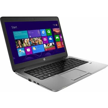 Laptop Refurbished cu Windows HP EliteBook 840 G2 Intel Core i5-5200U 2.20GHz up to 2.70GHz 8GB DDR3 256GB SSD HD+ 14Inch Webcam Soft Preinstalat Windows 10 PRO