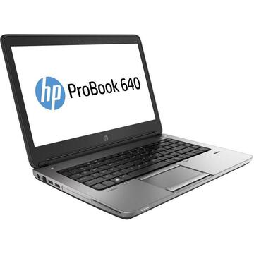 Laptop Refurbished cu Windows HP ProBook 640 G1 i5-4210U 2.60GHz 4GB DDR3 500GB HDD 14inch Webcam Soft Preinstalat Windows 10 Home