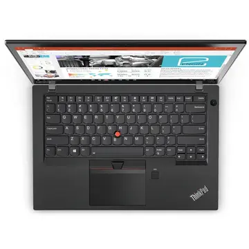 Laptop Refurbished Lenovo ThinkPad T470s Intel Core i7-7600 2.80 GHz up to 3.90 GHz 24GB DDR4 512GB SSD 14inch FHD Webcam