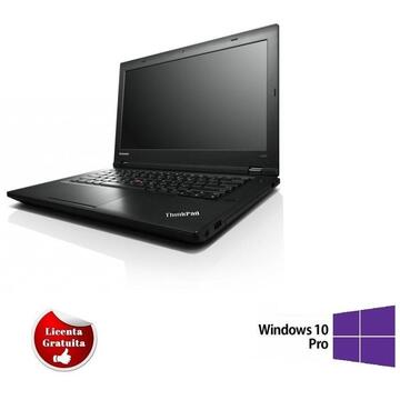 Laptop Refurbished cu Windows Lenovo Thinkpad L440 Intel Core i5-4210M 2.60GHz up to 3.30GHz 4GB DDR3 500GB HDD 14inch HD Soft Preinstalat Windows 10 Professional
