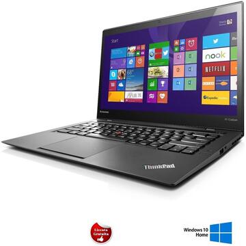 Laptop Refurbished cu Windows Lenovo X1 Carbon G1 Intel Core i5-3427U 1.80GHz up to 2.80GHz 4GB LPDDR3 128GB SSD 14inch HD+ Webcam Touchscreen Soft Preinstalat Windows 10 Home