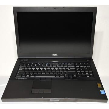 Laptop Refurbished Dell Precision M6800 Intel Core i7-4930MX 2.20GHz up to 3.90GHz 16GB DDR3 180GB SSD Quadro K3100M 4GB GDDR5 17.3Inch FHD 1920x1080 DVD Webcam