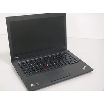 Laptop Refurbished Lenovo ThinkPad T440 Intel Core i5-4300U 1.90GHz up to 2.90GHz 4GB DDR3 500GB HDD 14inch 1600x900 Touchscreen Webcam