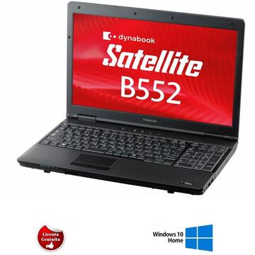 Laptop Refurbished Toshiba B552 i5-3230 8GB DDR3 128Gb HDD DVD 15.6" Soft Preinstalat Windows 10 Home