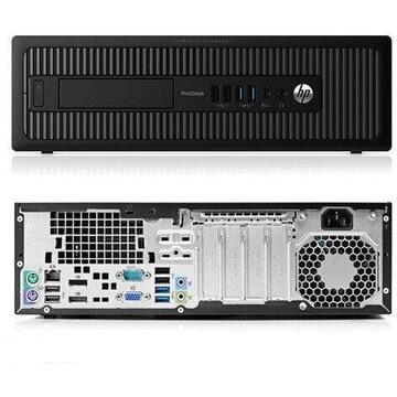 HP ProDesk 600 G1 Intel Core i5-4570 3.20GHz up to 3.60GHz 4GB DDR3 128GB SSD Sata SFF, Monitor Dell P2211HT LED 22 inch Full HD + CADOU Camera Web USB 720P