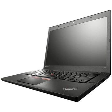 Laptop Refurbished cu Windows Lenovo ThinkPad T450 Intel Core i5-5300U 2.30GHz up to 2.90GHz 8GB DDR3 240GB SSD FHD 14inch Webcam Soft Preinstalat Windows 10 Professional