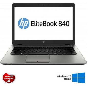 Laptop Refurbished cu Windows HP EliteBook 840 G2 I5-5300U CPU 2.30GHz up to 2.90GHz 8GB DDR3 256GB SSD 14 inch Soft Preinstalat Windows 10 Home