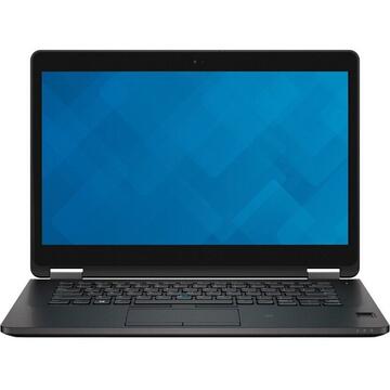 Laptop Refurbished Dell Latitude E7470 Intel Core i7-6600U 2.60GHz up to 3.40GHz 8GB DDR4 256GB m2Sata SSD 14inch FHD 1920x1080 Webcam