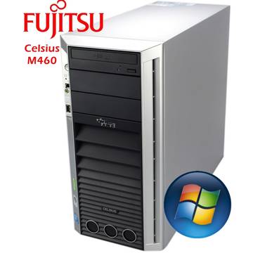WorkStation Refurbished Fujitsu E8400 Celsius M460 3.0GHz Core 2 Duo 2GB DDR2 250GB Sata