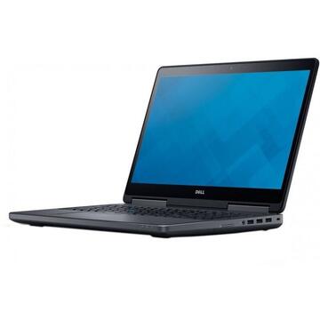 Laptop Refurbished Dell Precision 7710 Intel Core i7-6920HQ 2.90 GHz up to 3.80GHz 16GB DDR4 256GB NVMe SSD nVidia Quadro M3000M 4GB GDDR5 17.3inch FHD Webcam