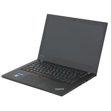 Laptop Refurbished Lenovo ThinkPad T470 Intel Core I5-6300U 2.40GHz up to 3.00GHz 8GB DDR4 512GB SSD 14inch HD Webcam