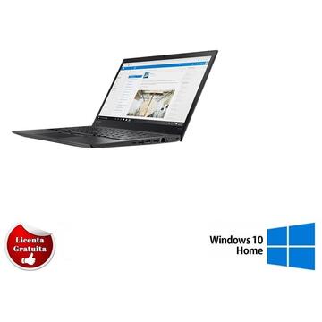Laptop Refurbished cu Windows Lenovo ThinkPad T470s Intel Core i7-6600 2.80GHz up to 3.40GHz 8GB DDR4 256GB SSD 14inch HD Webcam Soft Preinstalat Windows 10 Home