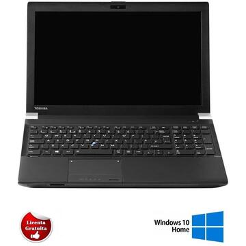 Laptop Refurbished cu Windows Toshiba Dynabook Satellite A50 B553 Intel Core i3-3110M 2.40GHz 4GB DDR3 320GB HDD 15.6inch HD DVD Soft Preinstalat Windows 10 Home