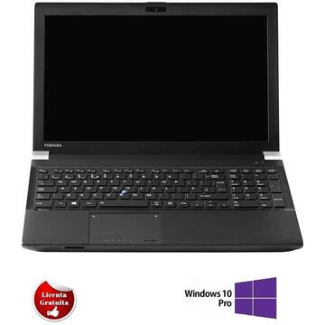 Laptop Refurbished cu Windows Toshiba Dynabook Satellite A50 B553 Intel Core i3-3110M 2.40GHz 4GB DDR3 320GB HDD 15.6inch HD DVD Soft Preinstalat Windows 10 Professional