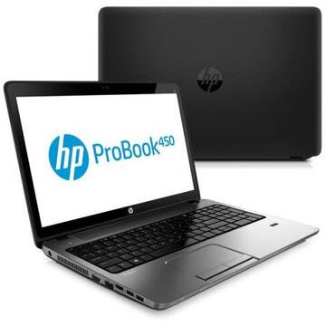 Laptop Refurbished cu Windows HP 450 G1 i5-4200M 8GB DDR3 128Gb SSD Webcam 15.6"  Soft Preinstalat Windows 10 Professional