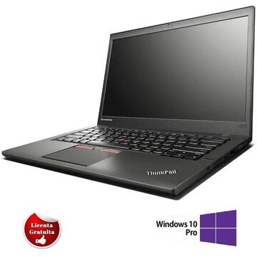 Laptop Refurbished cu Windows Lenovo THINKPAD T460 Intel Core i5-6300U 2.40GHz up to 3.00GHz 8GB DDR3 240GB SSD 14inch Webcam FHD  Soft Preinstalat Windows 10 Professional