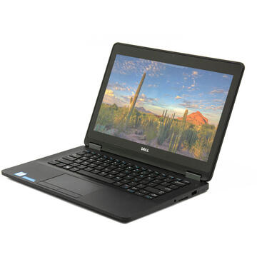 Laptop Refurbished Dell Latitude E7270 i5-6300U 2.40GHz up to 3.00GHz 8GB DDR4 128GB m.2 SSD 12.5 inch FHD Webcam