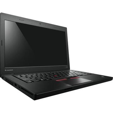 Laptop Refurbished Lenovo ThinkPad L450 Intel Core i5- 5200U 2.20GHz up to 2.70GHz 8GB DDR3 128GB SSD 14inch FHD 1920X1080 Webcam
