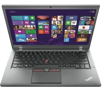 Laptop Refurbished Lenovo ThinkPad T450s Intel Core i5-5300U 2.30GHz up to 2.90GHz 8GB DDR3 128GB SSD 14 inch 1600x900 Webcam