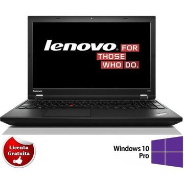 Laptop Refurbished cu Windows Lenovo ThinkPad L450 Intel Core i5- 5200U 2.20GHz up to 2.70GHz 8GB DDR3 128GB SSD 14inch FHD 1920X1080 Webcam  Soft Preinstalat Windows 10 Professional
