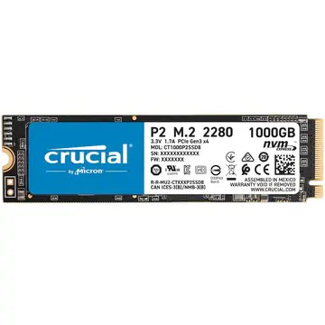 Solid State Drive (SSD) , 1TB, NVMe, M.2.