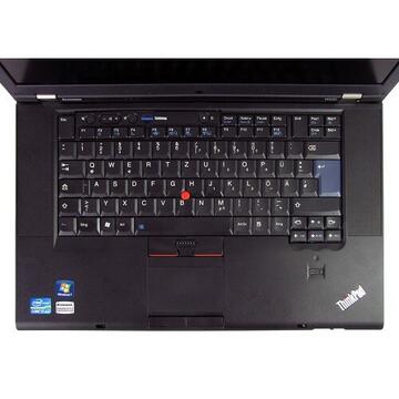 Laptop Refurbished Lenovo ThinkPad W520 Intel Core I7-2620M 2.70GHz up to 3.40GHz 4GB DDR3 320GB HDD 15.6inch FHD Webcam