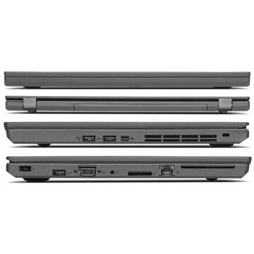 Laptop Refurbished Lenovo ThinkPad T550 Intel Core i5-5300U 2.20GHz up to 2.70GHz 8GB DDR3 240GB SSD 15.6Inch HD Webcam