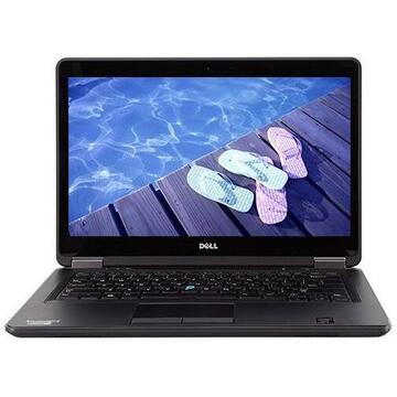 Laptop Refurbished Dell Latitude E7440 Core i5-4300U 1.90GHz up to 2.90GHz 4GB DDR3  128GB SSD 14inch Webcam