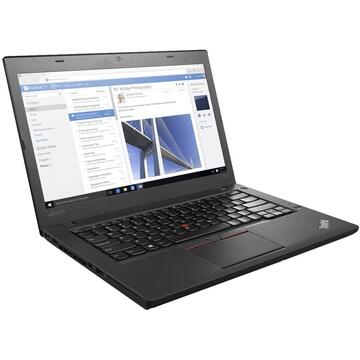 Laptop Refurbished Lenovo ThinkPad T460 Intel Core i5 -6300U 2.40GHz up to 3.00GHz 8GB DDR3 500GB HDD 14Inch FHD