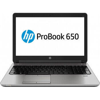 Laptop Refurbished HP Probook 650 G1 Intel Core i5-4310M 2.70GHz up to 3.40GHz 4GB DDR3 320GB HDD DVD 15.6inch 1366x768