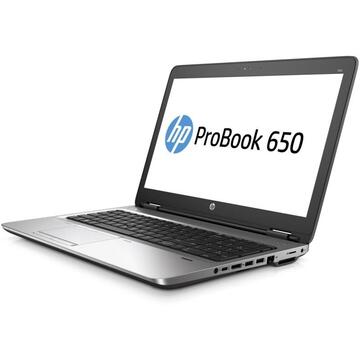 Laptop Refurbished HP Probook 650 G2 Intel Core i5-6200U 2.30GHz up to 2.80GHz 8GB DDR4 256GB SSD DVD 15.6inch FHD 1920X1080  Webcam