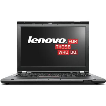 Laptop Refurbished Lenovo ThinkPad  T430s Intel Core i5-3320M  2.60GHz up to 3.30GHz  4GB DDR3 500GB HDD DVD 14inch 1600x900
