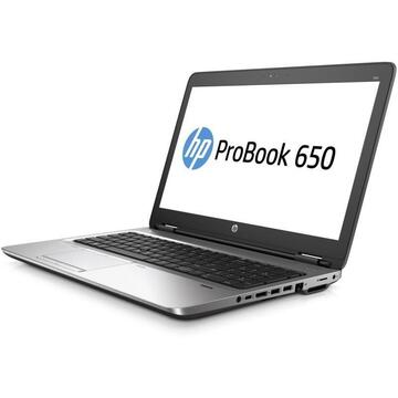 Laptop Refurbished HP Probook 650 G2 Intel Core i5-6200U 2.30GHz up to 2.80GHz 8GB DDR4 128GB SSD DVD 15.6inch FHD 1920X1080