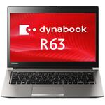Dynabook  R63/P Intel Core i3-5005U CPU 2.00GHz 4GB DDR3 120GB SSD  13.3Inch HD 1366x768