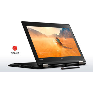 Laptop Refurbished Lenovo ThinkPad Yoga 260 Intel Core Intel Core i7-6600U CPU 2.60GHz up to 3.40GHz 8GB DDR3 240GB SSD 12.5Inch FHD 1920x1080 Touchscreen Webcam