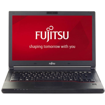 Laptop Refurbished Fujitsu LIFEBOOK E448 Intel Core i3-7310U CPU 2.70GHz 8GB DDR4 256GB SSD 14Inch HD 1366X768 Webcam