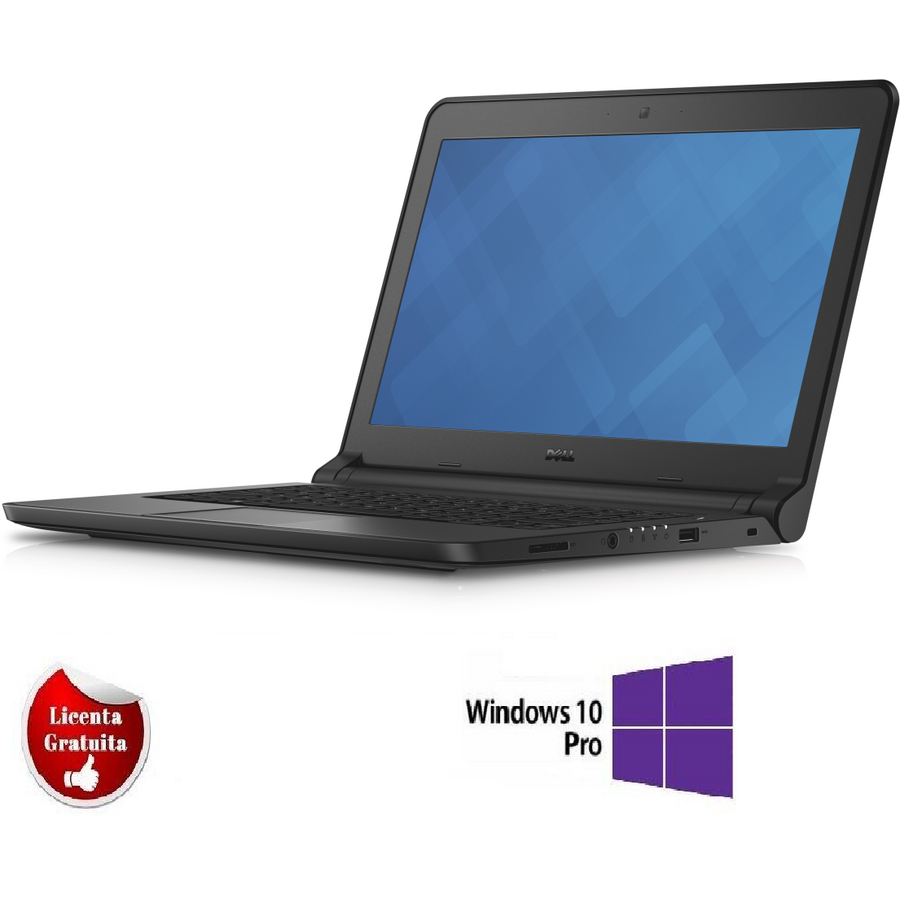 Laptop Refurbished cu Windows Latitude 3340 Intel Core I5-4210U 1.70GHz up to 2.70GHz 4GB DDR3 500GB HDD 13.3Inch 1366x768 Webcam Soft Preinstalat Windows 10 PRO