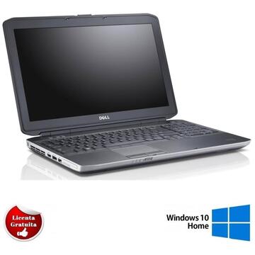 Laptop Refurbished cu Windows Dell Latitude E5530 Intel Core i3-3110M 2.40GHz 4GB DDR3 320GB HDD 15.6inch HD DVD Soft Preinstalat Windows 10 Home