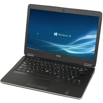 Laptop Refurbished Dell Latitude E7440 Intel Core i5-4210U CPU 2.40GHz 4GB DDR3 256GB SSD MSATA  14inch 1366x768 Webcam