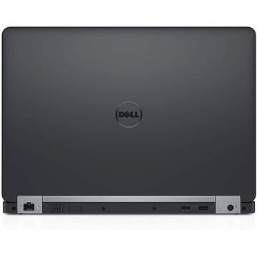 Laptop Refurbished Dell Latitude E5470 Intel Core i5-6300U 2.40GHz up to 3.00GHz 8GB DDR4 256GB SSD 14inch HD Webcam Soft Preinstalat Windows 10 PRO