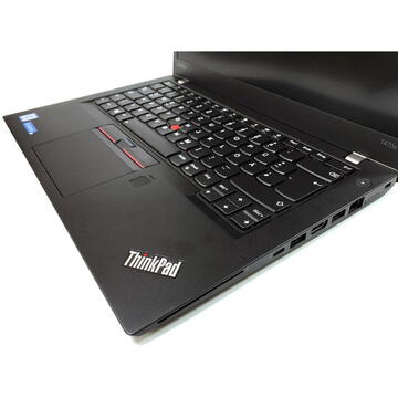 Laptop Refurbished cu Windows Lenovo ThinkPad T470s Intel Core i5-6300U 2.40GHz up to 3.00GHz 8GB DDR4 256GB NVMe SSD Webcam 14inch FHD Windows 10 Professional Preinstalat