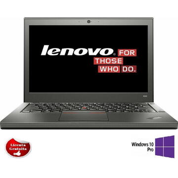 Laptop Refurbished cu Windows Lenovo X240 i5-4300U 1.90GHz up to 2.90GHz 8GB DDR3 128GB SSD 12.5 inch HD Webcam Windows 10 Professional Preinstalat