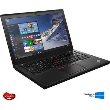 Laptop Refurbished cu Windows Lenovo Thinkpad X260 Intel Core i5-6300U 2.40GHz up to 3.00GHz 8GB DDR4 480GB SSD 12.5inch Webcam Windows 10 Home Preinstalat