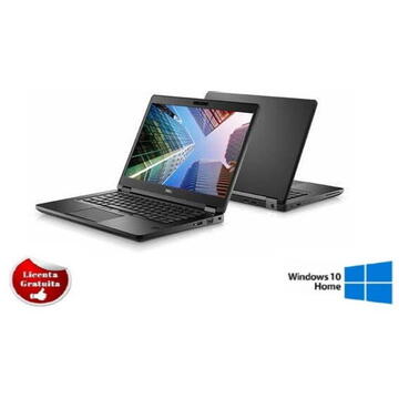 Laptop Refurbished cu Windows Dell Latitude E5490 Core i5-8350U 8GB 512GB SSD Webcam 14" FHD TouchScreen Windows 10 Home Preinstalat