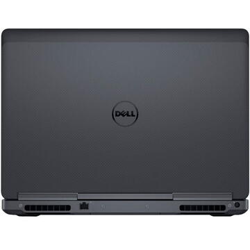 Laptop Workstation Refurbished Dell PRECISION 7510 INTEL CORE i7-6820HQ 2.70GHZ 32GB DDR4 (2 x 16GB) 512GB SSD NVIDIA QUADRO M2000M  15.6" 1920 x 1080 WEBCAM  WI-FI BLUETOOTH  CARD READER TASTATURA QWERTY US