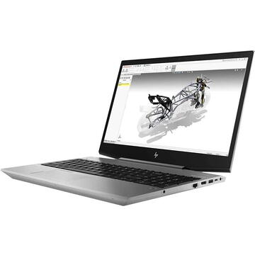 Laptop Workstation Refurbished HP Zbook 15 G5 I7-8750H 2.2Ghz up to 4.10GHz 32GB DDR4 256GB SSD nVidia Quadro P2000 4GB 15.6 inch Full HD Webcam Tastatura iluminata Windows 10 PRO