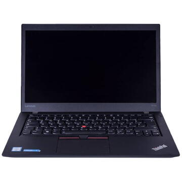 Laptop Refurbished Lenovo Thinkpad T470 CORE I7-6600U 2.60 GHZ 20GB DDR4 256GB NVME SSD 1920x1080 14.0"  WEBCAM
