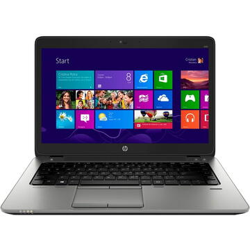 Laptop Refurbished HP EliteBook 840 G1 Intel Core i5-4300U 1.90GHz up to 2.90GHz 16GB DDR3 256GB SSD Webcam 14 Inch 1600 x 900 Fingerprint Tastatura Iluminata